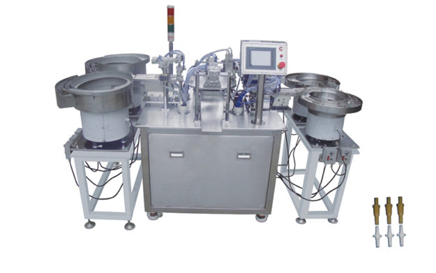 RJG-012-type-latex-tubing-two-ways-automatic-assembly-machine